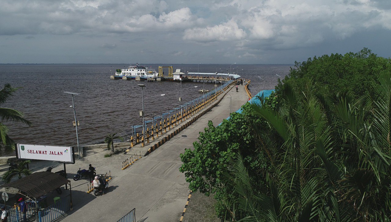 Dermaga II Sungai Selari Tutup Sementara, Dishub Bengkalis Sampaikan Permohonan Maaf Desa Kesumbo Ampai